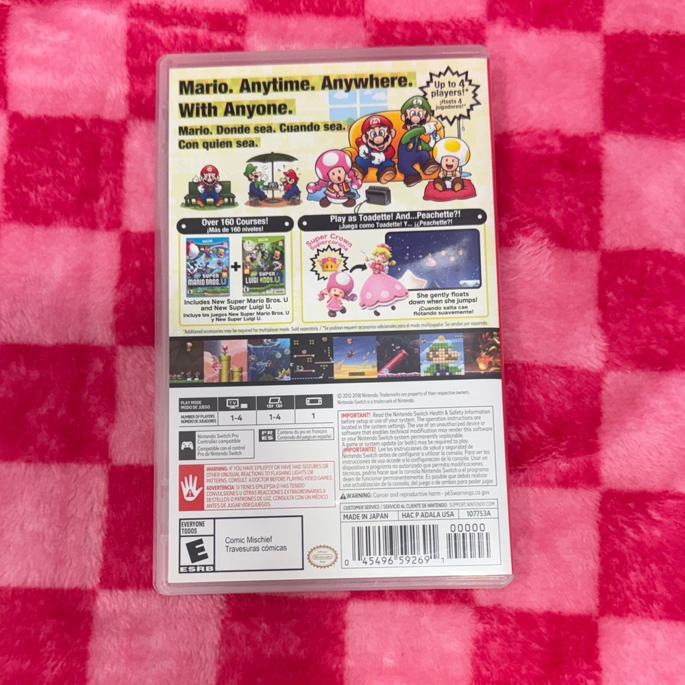 Nintendo New Super Mario Bros. U Deluxe (With Case) - Picture 4 of 4